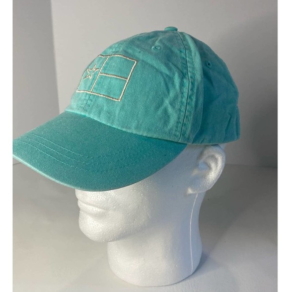 TEXAS FLAG Hat Green ADAMS Adjustable - Picture 3 of 5